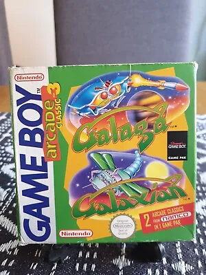 Arcade Classic 3 Galaga Galaxian Nintendo Gameboy Game Boxed • £34.99