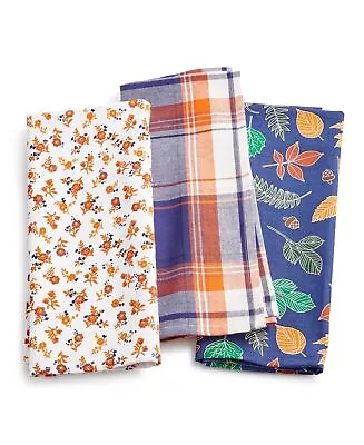 Martha Stewart Collection Harvest Kitchen Towels Set Of 3 Multi • $21