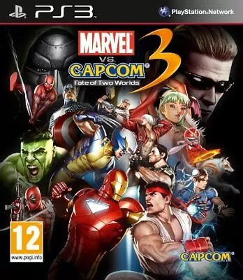 PlayStation 3 : Marvel Vs Capcom 3 (PS3) VideoGames Expertly Refurbished Product • £6.24