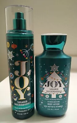 Bath And Body Works Sugared Snickerdoodle Full Size Body Mist & Lotion New • $15.99