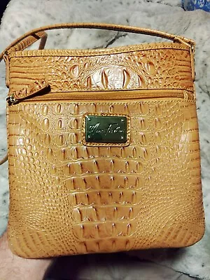 MARK FISHER  Handbag Natural Dress For Success Crossbody Cocodrile Embossed  • $29.99