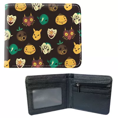 New Majora's Mask THE LEGEND OF ZELDA BiFold Wallet Credit Card Billfold • £5.65