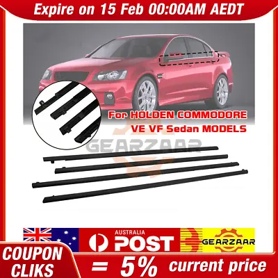Outer Door Weather Window Rubber Seal For Holden Commodore VE VF WAGON V6 V8 NEW • $65.49
