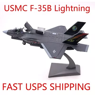 1/72 USMC F-35B Lightning Stealth Multirole Fighter Aircraft Diecast Model • $34.19