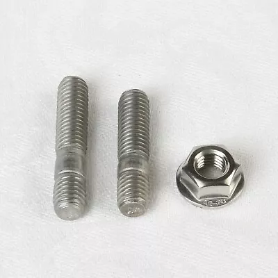 £5.85 • Buy M8 X 35 / 40 Exhaust, Inlet Manifold Studs & Flange Nuts Stainless Steel VW Ford