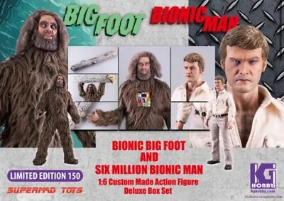 1/6 The Six Million Dollar Bionic  Steve Austin + Bigfoot Supermad No Hot Toys • $849