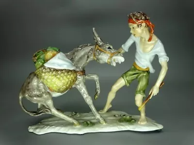 Donkey Porcelain Figurine Original Kaiser Germany #215 No Box • $209.99