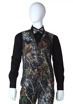 Mossy Oak Tuxedo Vest • $31.98