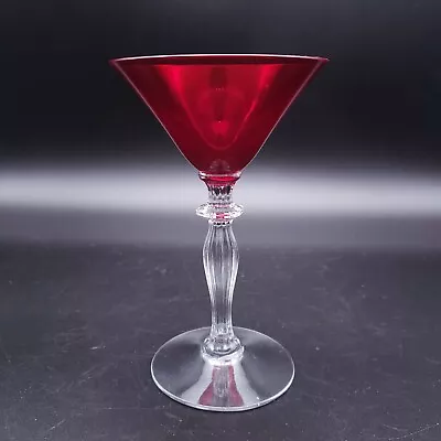 MORGANTOWN Monroe Red Liquor Cocktail Glass • $13.99