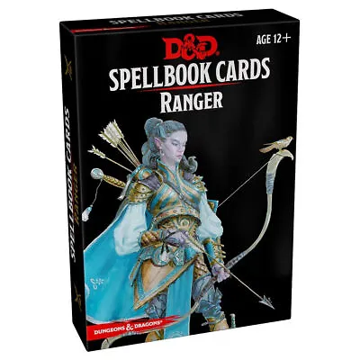 $53.03 • Buy D&D Dungeons And Dragons Ranger Spellbook Cards Reference Game Cards Brand New