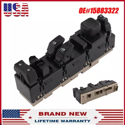 For Chevy Silverado GMC 03-07 Front Left Drive Side Power Window Switch 15883322 • $79.99