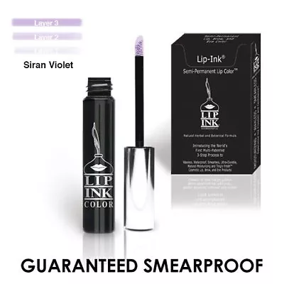 LIP-INK® Organic Vegan 100% Smearproof Trial Lip Kit - Sirian Violet • $21