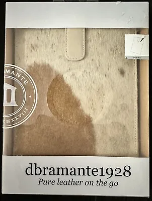 DBRAMANTE 1928 IPad Pure Leather Folio Cow Hide Slip Case Cover • £10