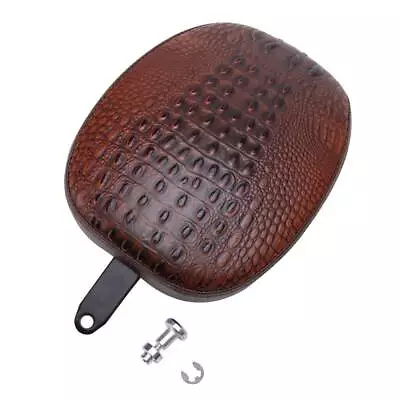 Motorcycle Rear Passenger Pillion Pad Seat Brown For Harley Sportster XL1200 883 • $29.99