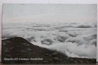 New Hampshire NH White Mountains Mt Washington Clouds Postcard Old Vintage Card • $0.50