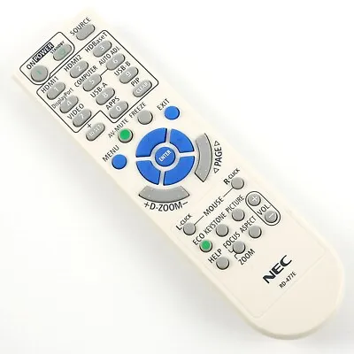 NEC RD-477E Genuine Remote Control | For NEC Projector • £13.95