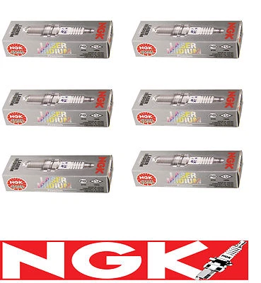 $64.80 • Buy NGK Iridium Spark Plugs Ford FALCON BA 6 Cyl BARRA FR5EI-13 X 6