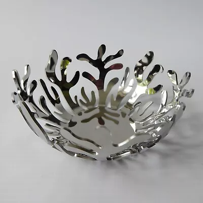 £25 • Buy Alessi Mediterraneo Tea Light Candle Holder Votive, Shiny Inox Steel. Italy 2009