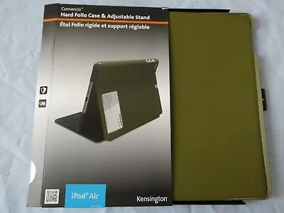 NEW Kensington Comercio Hard Folio Case & Adjustment To Fit IPad Air • £4.99