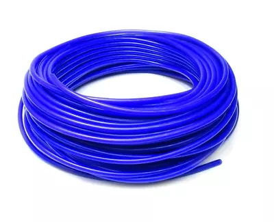 HPS Silicone Vacuum Hose Tubing High Temperature 1/2  (13mm) ID Blue - 1 Feet • $10.18