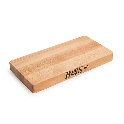 John Boos Chop N Slice Small Maple Wood Edge Grain Cutting Board 10  X 5  X 1  • $29.95