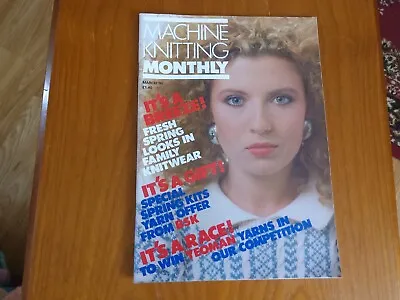 £4.50 • Buy Machine Knitting Monthly Magazine, March 1990