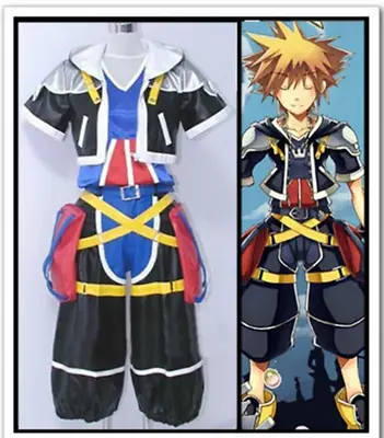 Anime Kingdom Hearts Cosplay - Kingdom Hearts 2 Sora Cosplay Costume • $52