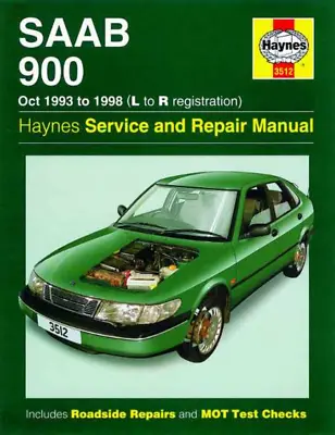 Saab 900 1993-1998 Haynes Workshop Manual L-R Reg. • $64.50