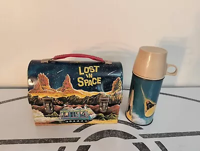 Vintage 1967 Lost In Space Dome Lunchbox & Thermos  • $142.50