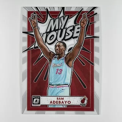 2020-21 Donruss Optic BAM ADEBAYO My House #16 Miami Heat • $1.99