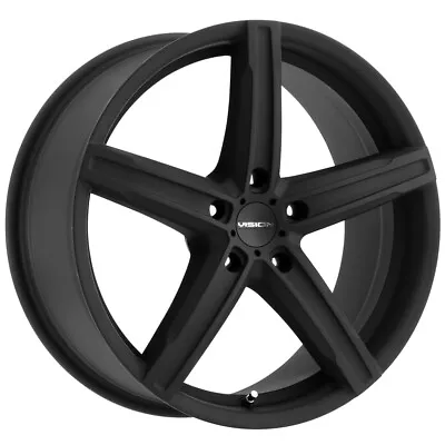 $142.99 • Buy Vision 469 Boost 17x7 5x112 +42mm Satin Black Wheel Rim 17  Inch