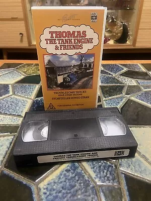 Vintage 90’s Thomas The Tank Engine & Friends “Troublesome Trucks VHS Video Tape • $20
