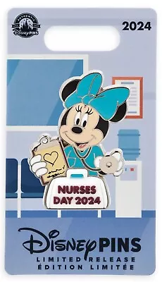 Disney Nurses Day Pin 2024 Minnie Mouse Nurse Minnie New Pin • $28.50