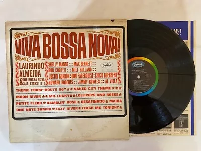 Laurindo Almeida & The Bossa Nova Allstars-Viva Bossa Nova! LP-Capitol-T 1759 • $5.99