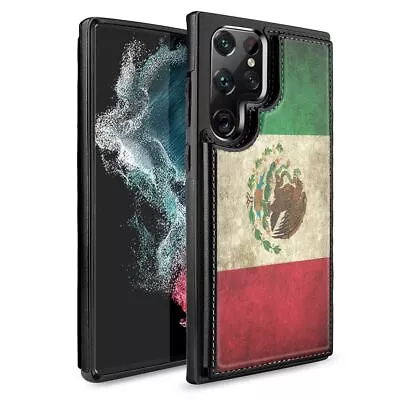 Mexco Flag Flip Wallet Impact Guard Case For Samsung Galaxy S22 5G • $14.95