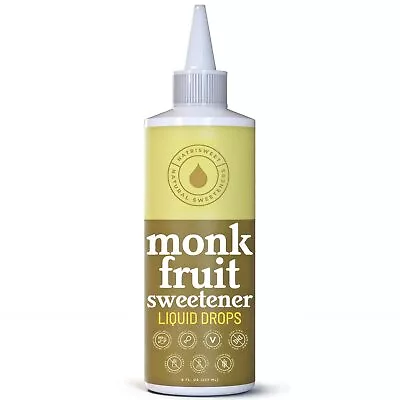 NatriSweet Liquid Monk Fruit Sweetener Drops 8 Fl Oz Sugar Substitute 911 Drops • $21.99