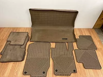 Set Of Floor Rubber & Cloth Mats Brown 9 Pieces OE Fits MERCEDES ML350 2006-2011 • $226.94