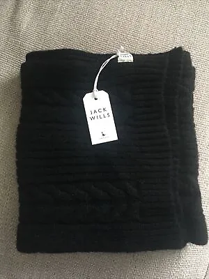 Scarf Black Jack Wills New With Tags • £10