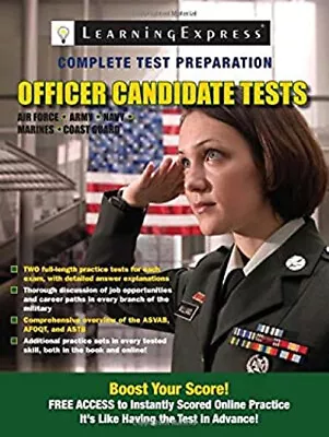 Officer Candidate Exams Paperback • $6.55