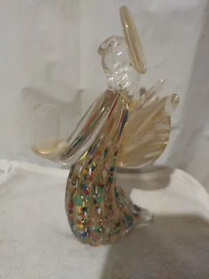 Murano Glass Angel Candle Holder • $150