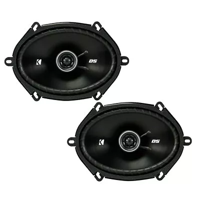 Kicker DSC680 6x8-Inch (160x200mm) Coaxial Speakers 4-Ohm (Pair) • $79.99
