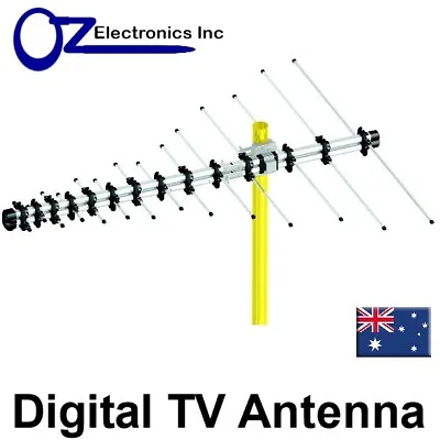 $25.95 • Buy Digital TV Outdoor Antenna UHF VHF FM 4 AUSTRALIAN Conditions City Country Areas