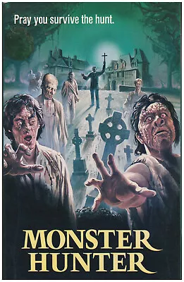Monster Hunter 11 X 17 Horror Reproduction Poster Wizard Zombie Gore • $5.99