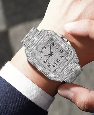£18 • Buy Mens Iced Out Carti Watch.