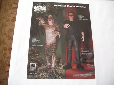  Horizon Universal Monster Vinyl Model Kit Dealer Advertising Sheet Only No Kit • $24.99