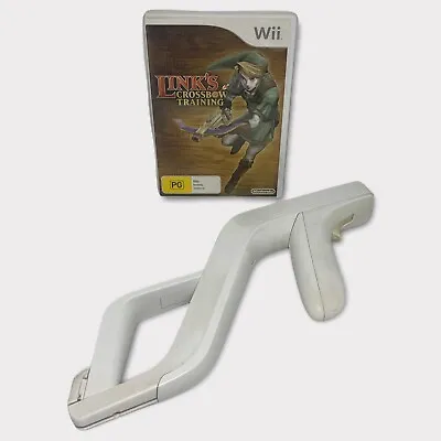 Link's Crossbow Training + Zapper For Nintendo Wii - Complete - Tested & Working • $29.99