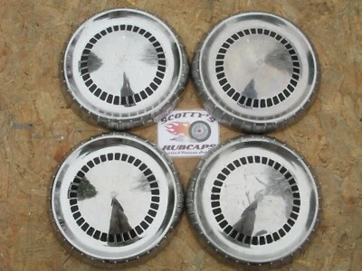 $79.95 • Buy 1960, 1961, 1962, 1963 Mercury Comet Poverty Dog Dish Hubcaps, Set Of 4