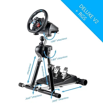 Wheel Stand Pro SuperG Steering W/ RGS Mount Logitech G29 G923 G920 G27 G25 V2 • $219.99