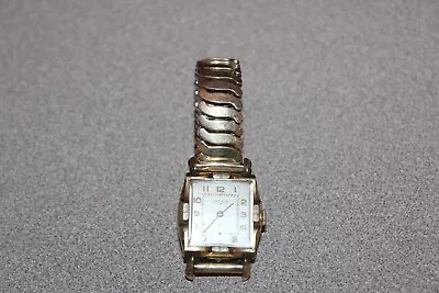 Vintage Lathin 17 Jewel Art Deco Watch Swiss Made W/ 10k RGP Bezel • $39.95