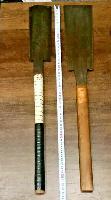 Japanese Old Hand Saw Carpentry Blade Nokogiri 2set Vintage Used With Pattern #1 • $285.99